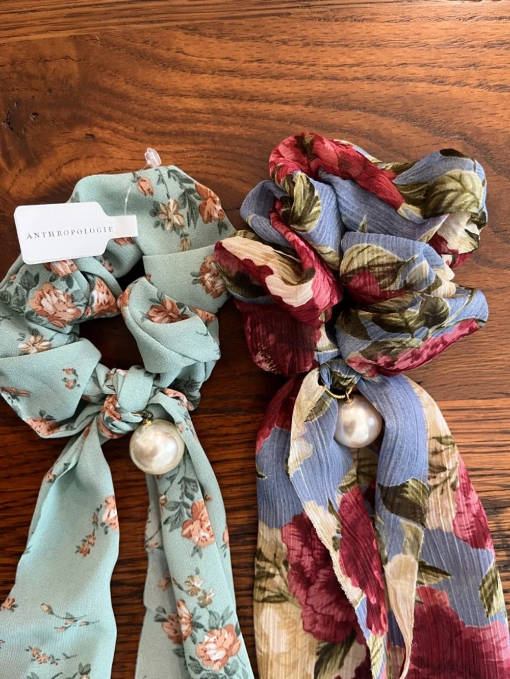 Anthropologie Hair Scarves with Pearl